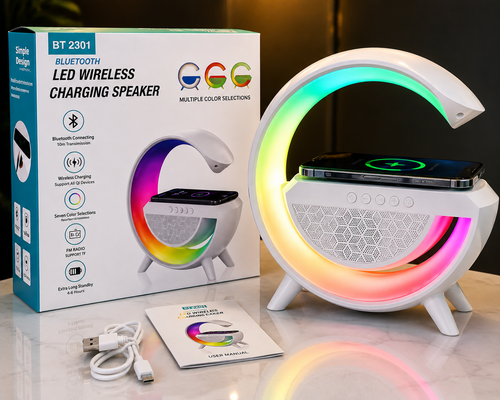 BT LED Wireless Charging Speaker