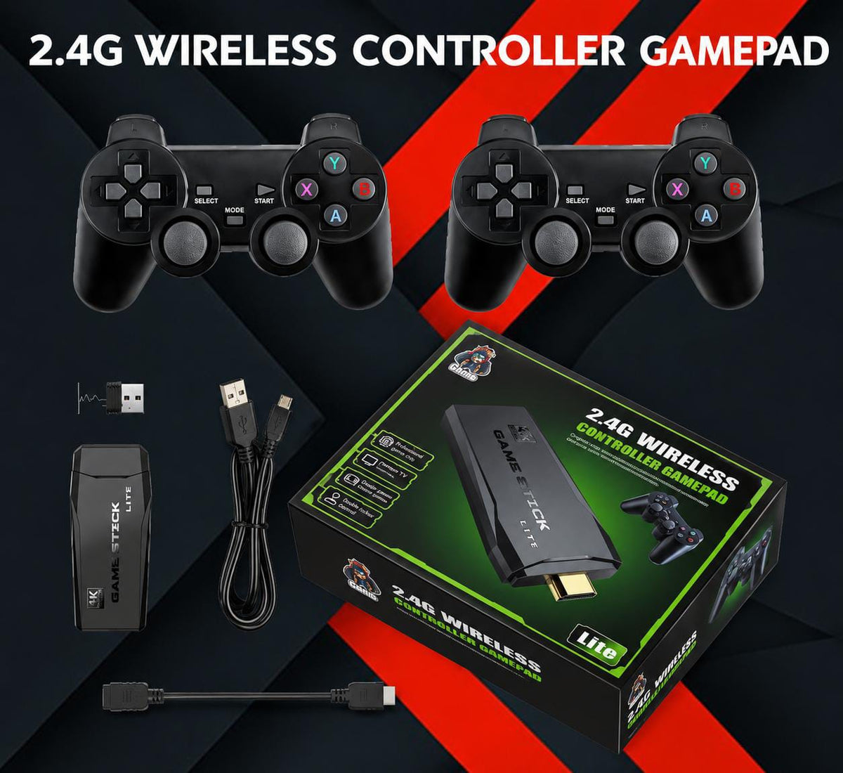 2.4G Wireless Controller Gamepad