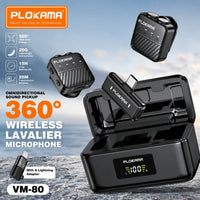 PLOKAMA VM-80 Wireless Lavalier Microphone